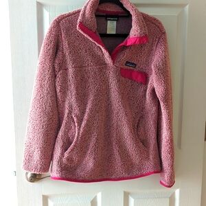 PATAGONIA Synchilla Retool Snap-T Pullover Pink